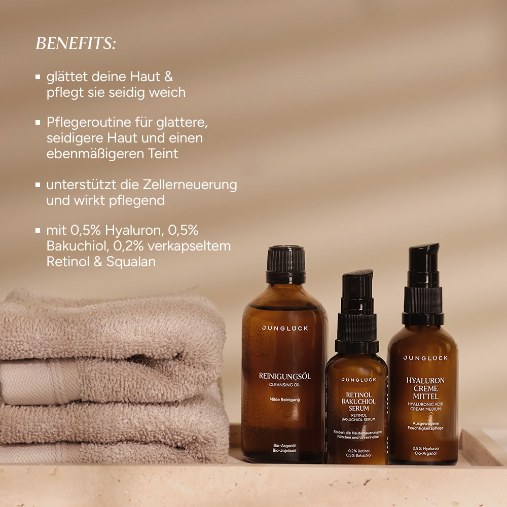 Glatt & Strahlend-Pflege-Trio Benefits