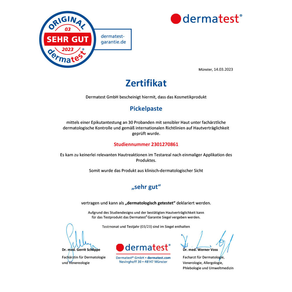 Certificate Spot cream JUNGLÜCK