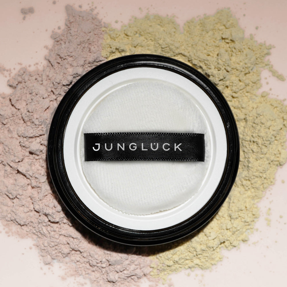 Transparent Powder + Brush Combi Set JUNGLÜCK