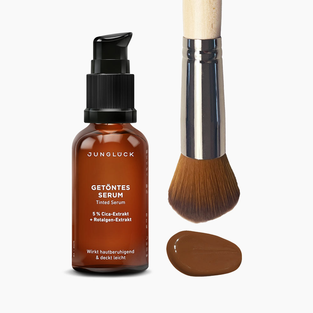 Tinted serum + brush combo