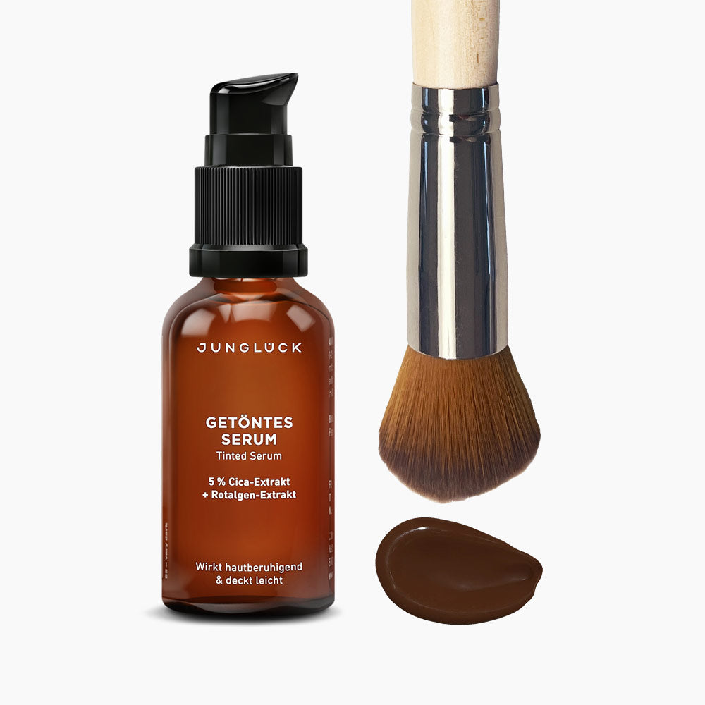 Tinted serum + brush combo