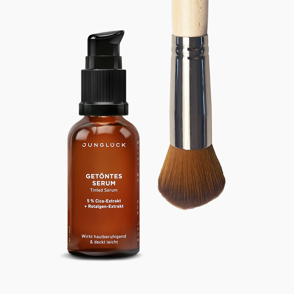 Tinted serum + brush combo