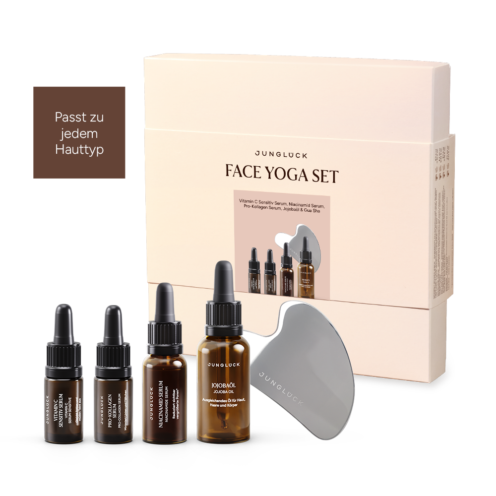 JUNGLÜCK IN A BOX - Set Yoga per il viso