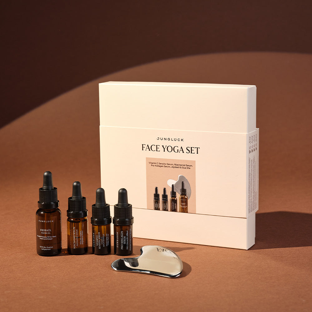 JUNGLÜCK IN A BOX - Set Yoga per il viso