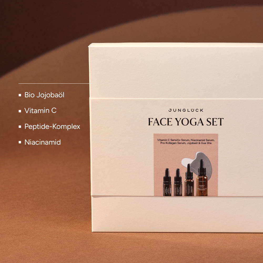 JUNGLÜCK IN A BOX - Set Yoga per il viso
