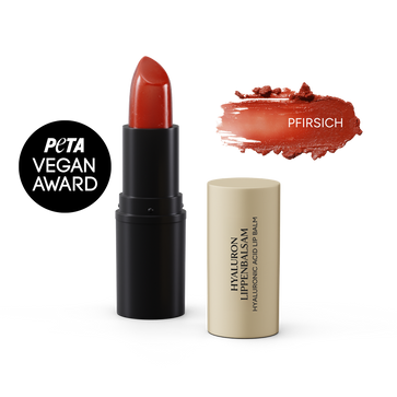 Hyaluron Lippenbalsem JUNGLÜCK Peach PETA Award 4,5 g
