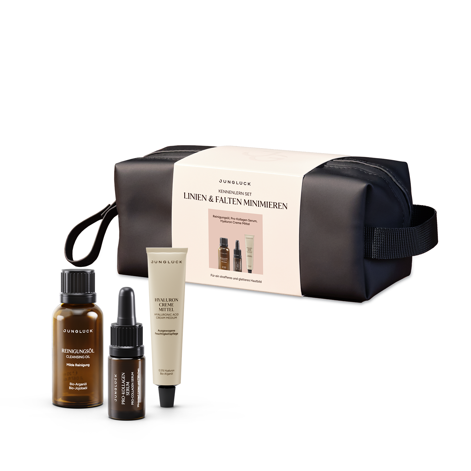 KENNENLERN SET Linien & Falten minimieren