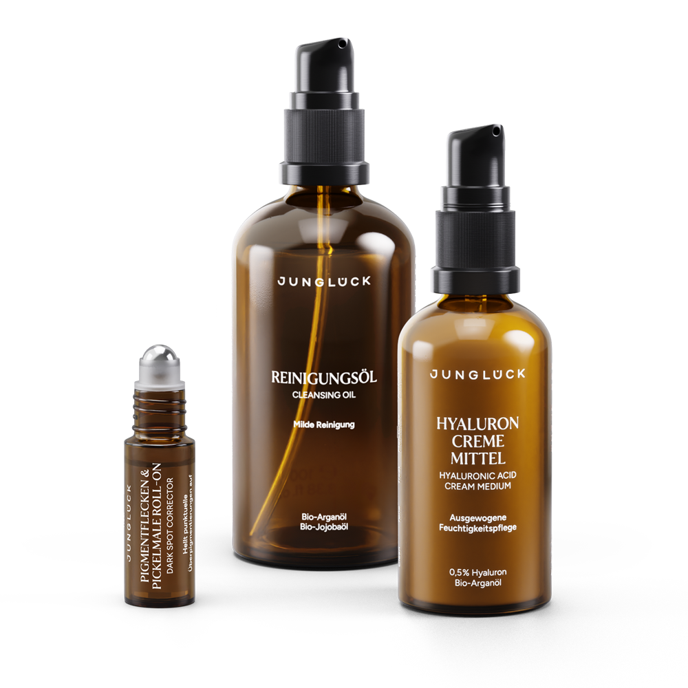 aloe vera pickelmale Set Pigmentflecken & Pickelmale aufhellen | JUNGLÜCK
