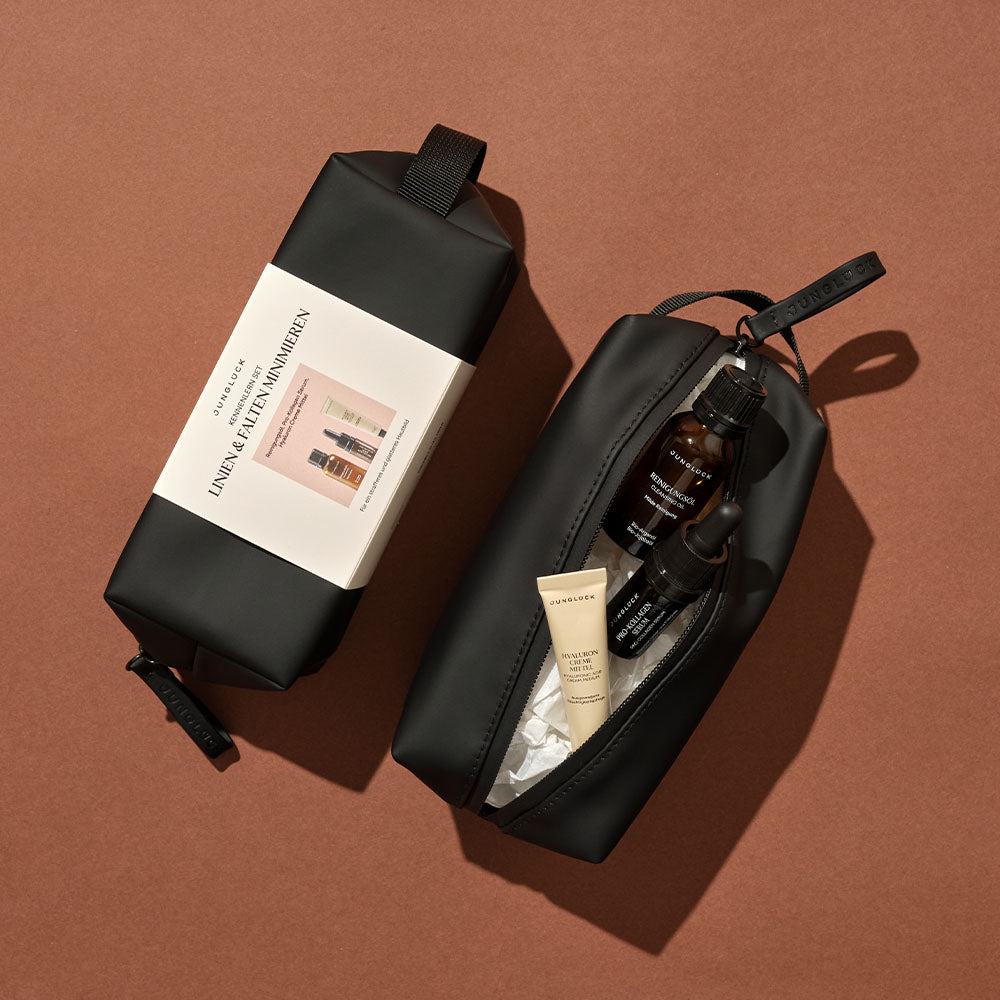 Skin Care Set Gesicht Mit Kollagen & Hyaluronsäure - Anti-Falten Creme & Serum Für Damen & Herren