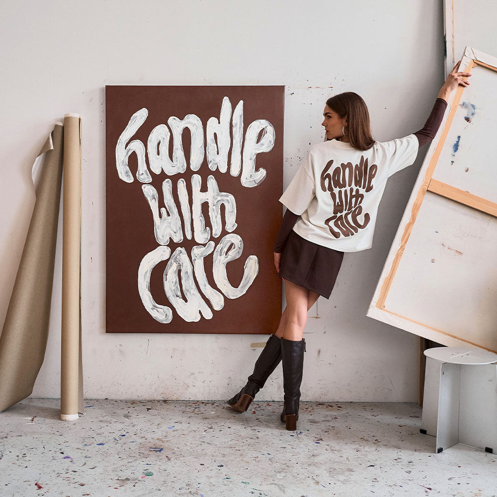Artwork Shirt "Handle with care"