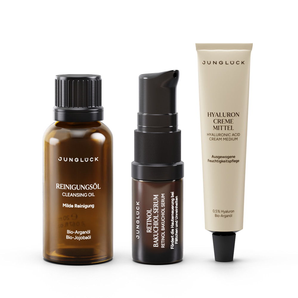 Set di prova Trio di prodotti per la cura della pelle liscia e luminosa