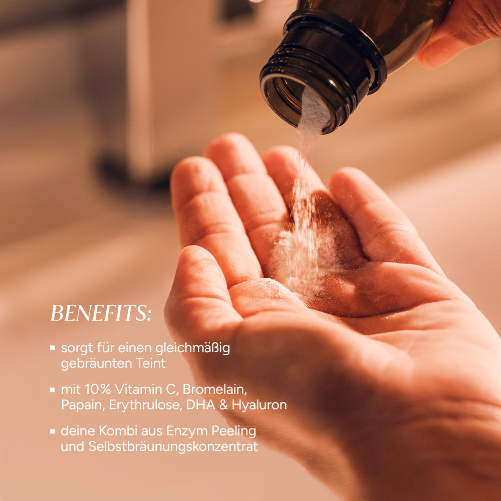 Natürliche Bräune Kombi