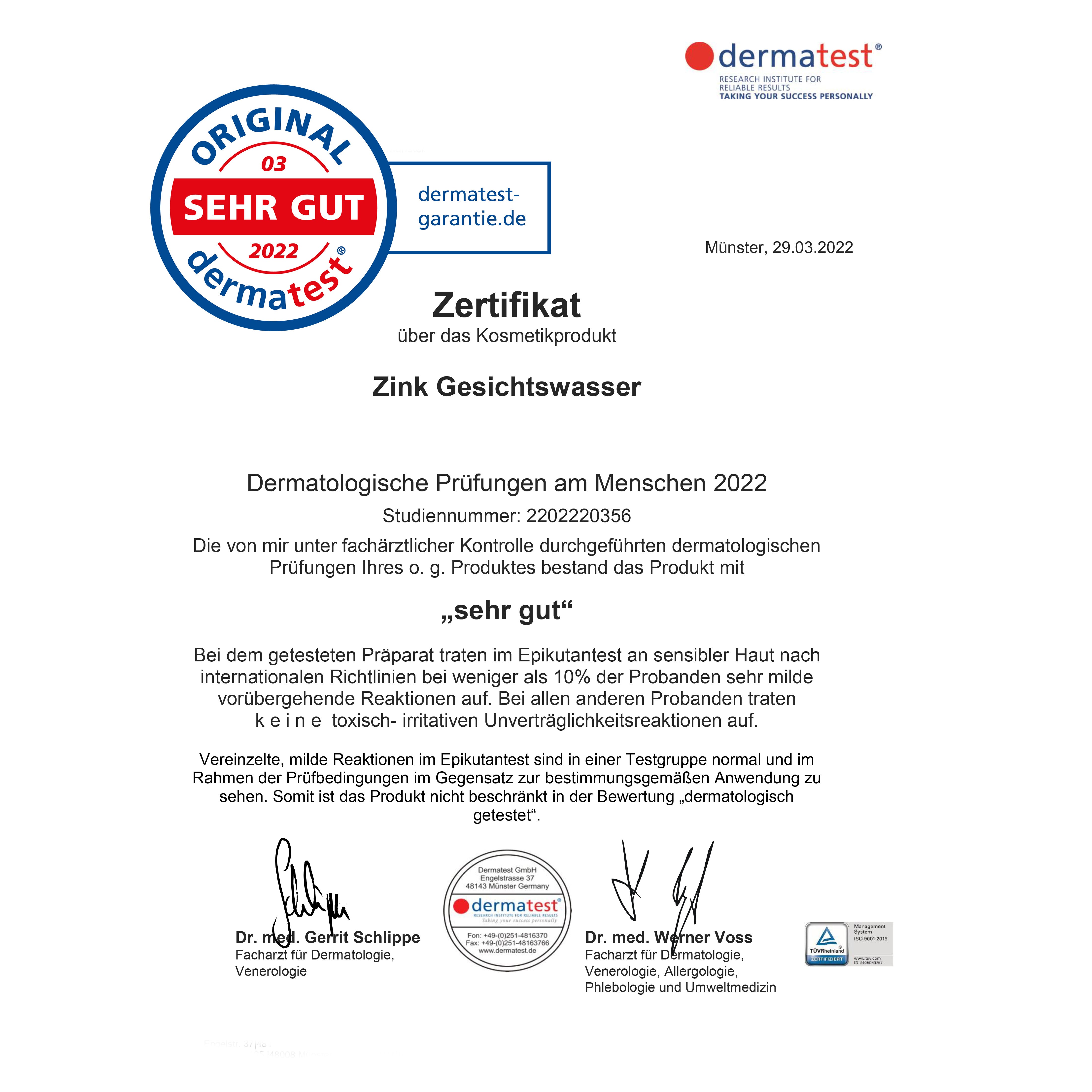 CertificaatToner JUNGLÜCK